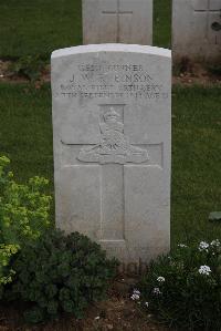 Wancourt British Cemetery - Robinson, Joseph Watson